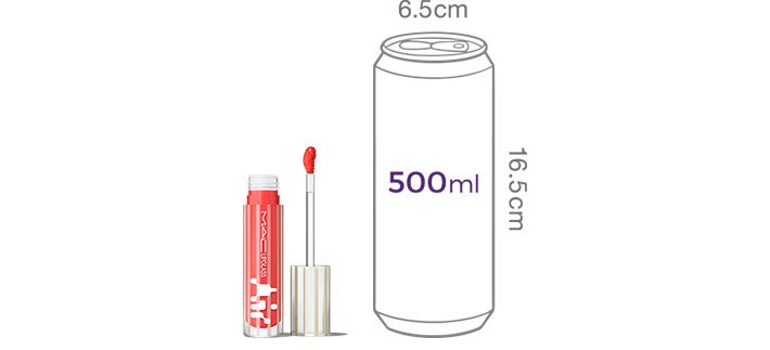 [맥] 립글라스 에어 논-스틱 글로스 스프릿츠 (핑키 코랄)