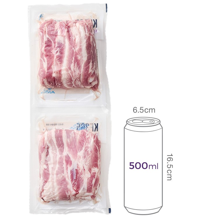 [KF365] 무항생제 한돈 삼겹살 구이용 500g*2 (냉장)