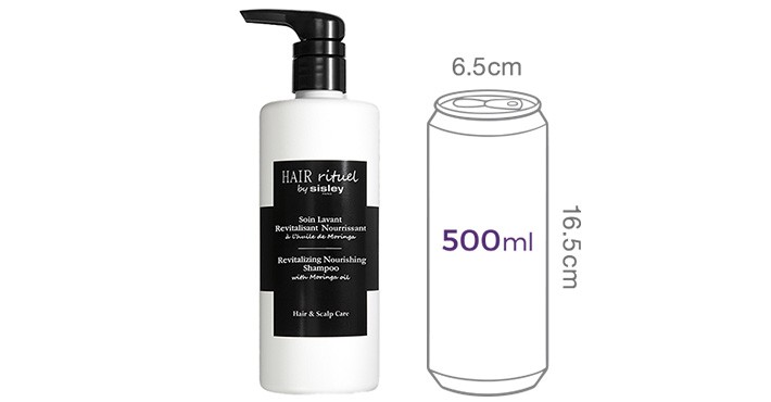 [헤어 리추얼 바이 시슬리] 리바이탈라이징 너리싱 샴푸 500ml