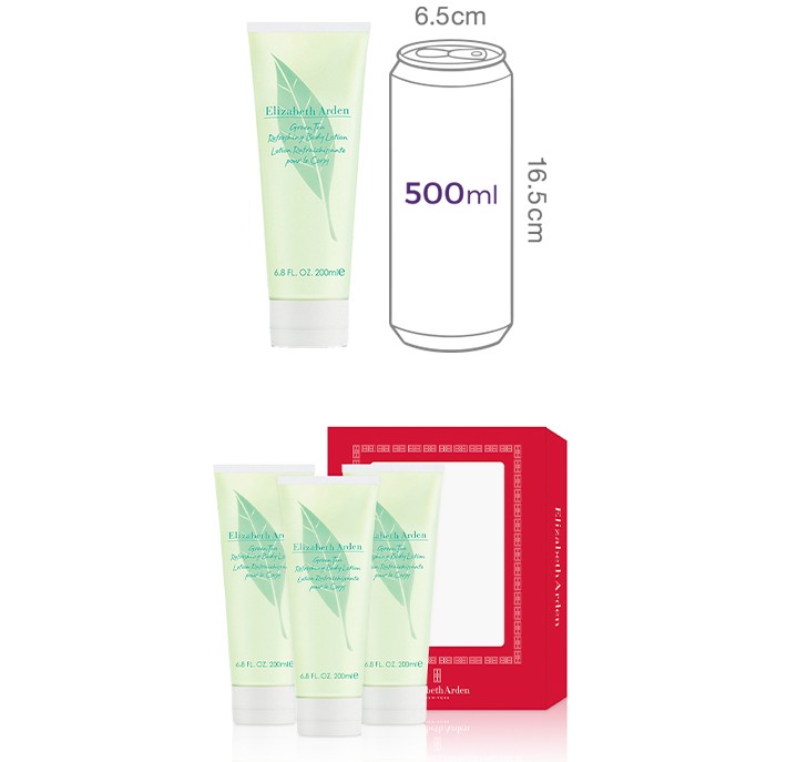 [엘리자베스아덴] 그린티 바디로션 3종 기획(+바디로션200ml 3개)