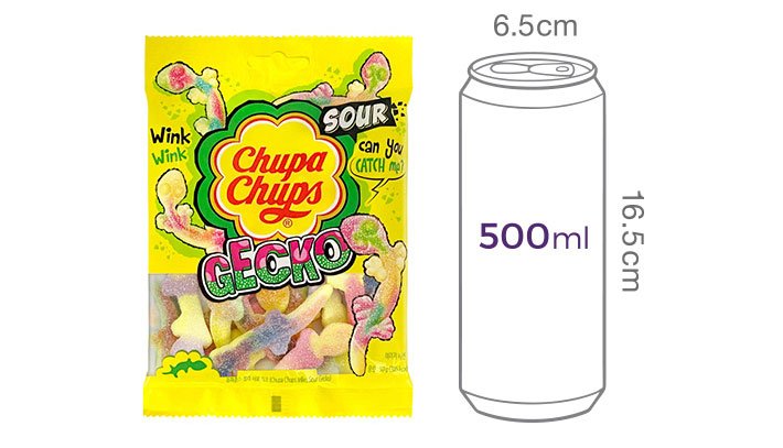 [츄파춥스] 사워 게코 90g