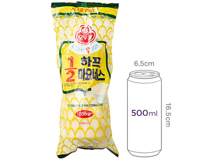 [오뚜기] 1/2 하프 마요네즈 835g