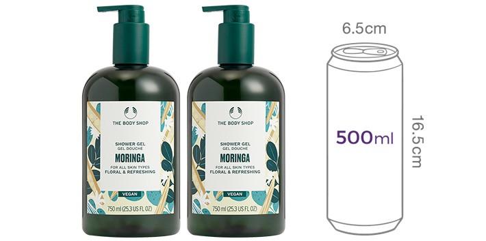 [더바디샵] 모링가 샤워젤 750ml 듀오세트