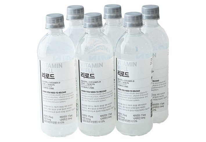 [비타민웰] 이온음료 리로드 레몬라임 (500mL X 6개)