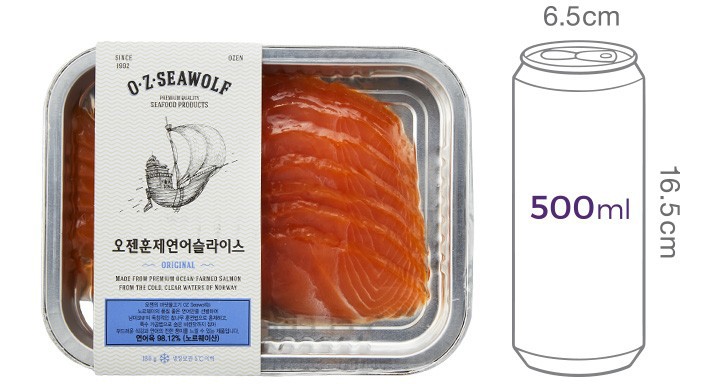 [Ozen] 훈제연어 슬라이스(오리지널)