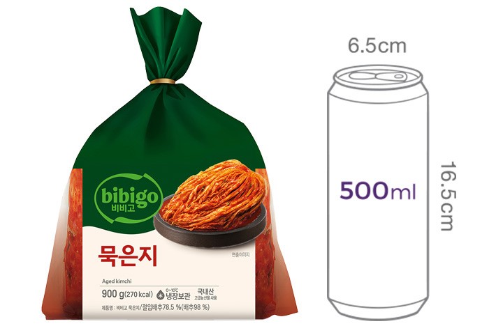 [비비고] 묵은지900G