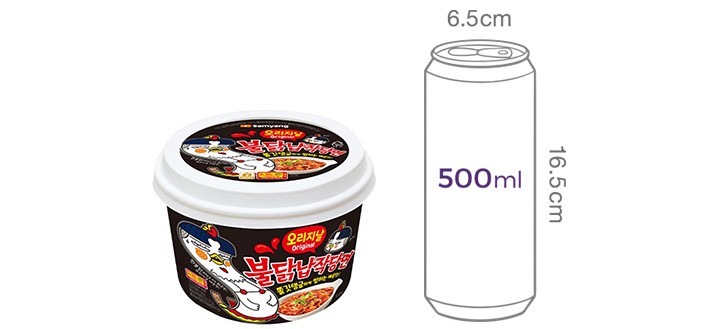 [삼양] 불닭 납작당면