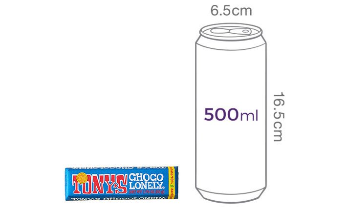 [토니스] 초코 론리 공정무역 다크초콜릿 50g