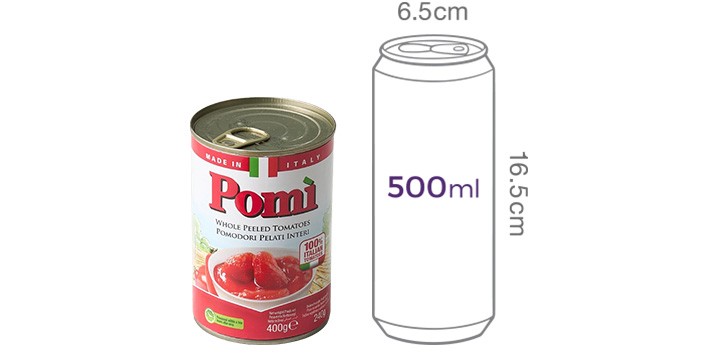 [포미] 이탈리아 필드 토마토 홀 400g 