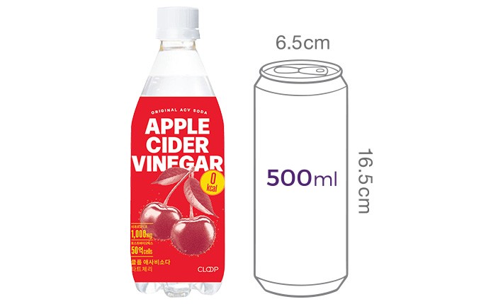 [클룹 애사비 제로소다 타트체리 (500mL X 6개)