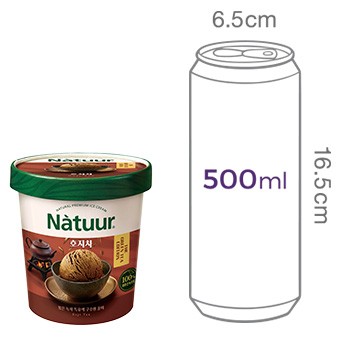 [나뚜루] 호지차 474mL