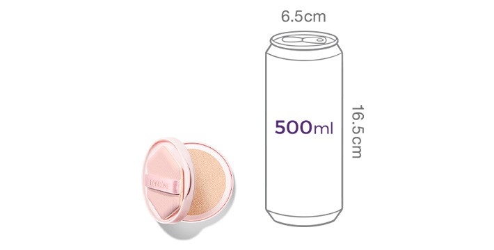 [랑콤] 스킨 이돌 세럼광 파인커버 쿠션 리필 #W10