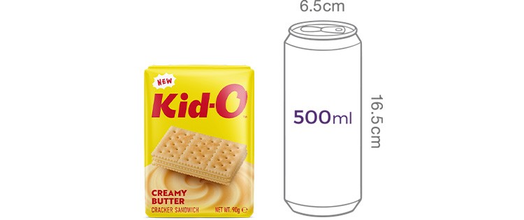 [키도] 크리미 버터 크래커 샌드위치 90g