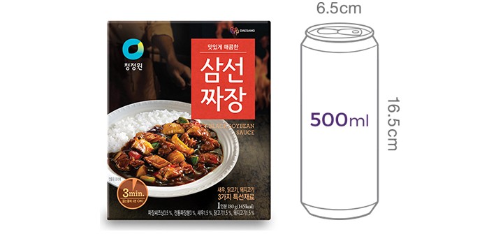 [청정원] 삼선짜장 180g