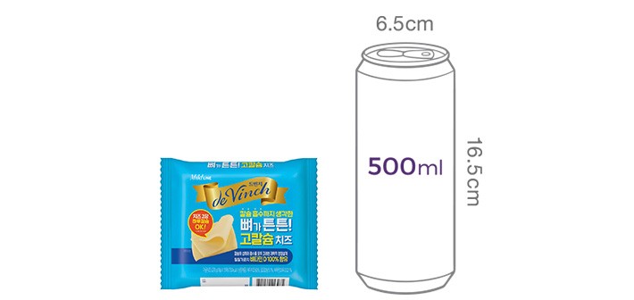 [남양] 드빈치 뼈가 튼튼 고칼슘 치즈 15매