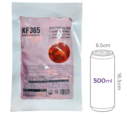 [KF365] 춘천식 닭갈비 1kg (냉장)