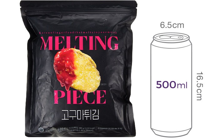 [멜팅피스] 고구마튀김 480g