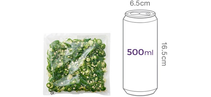 채 썬 청양고추50g