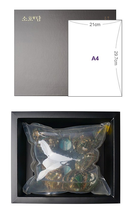 [선물세트] 소호好담 프리미엄 활전복  7마리 1kg (왕특대, 생물)(2/10 수령)