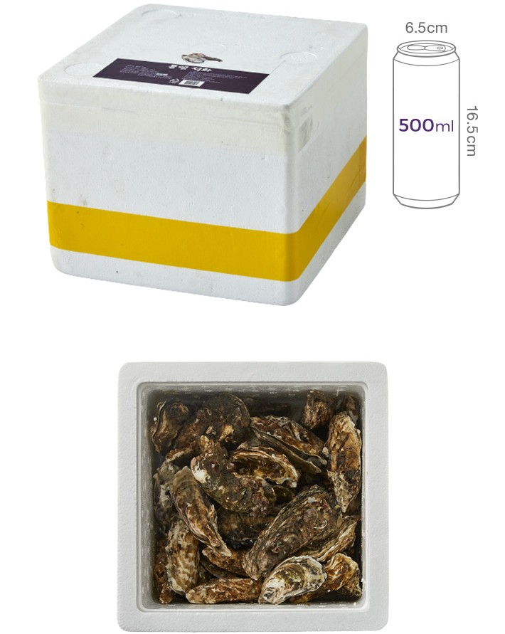 [삼삼물산] 통영 석화굴  2kg (생물) (가열조리용) 