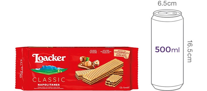 [로아커] 클래식 웨하스 (나폴리타너) 175g