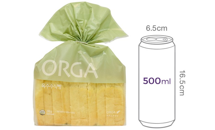 [ORGA] 옥수수식빵 240g