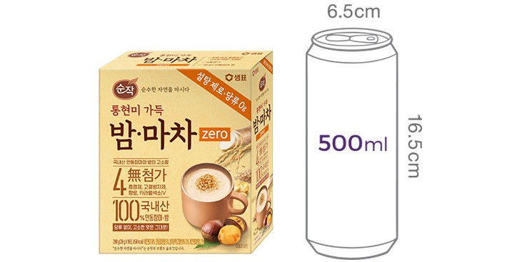 [샘표] 순작 통현미 가득 밤마차 제로 10입