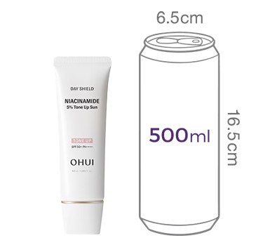 [오휘] 데이쉴드 나이아신아마이드 5% 톤업 선크림 50ml (+30ml 용량 추가 증정)