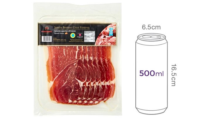 [몬테사노] 하몽 세라노 120g