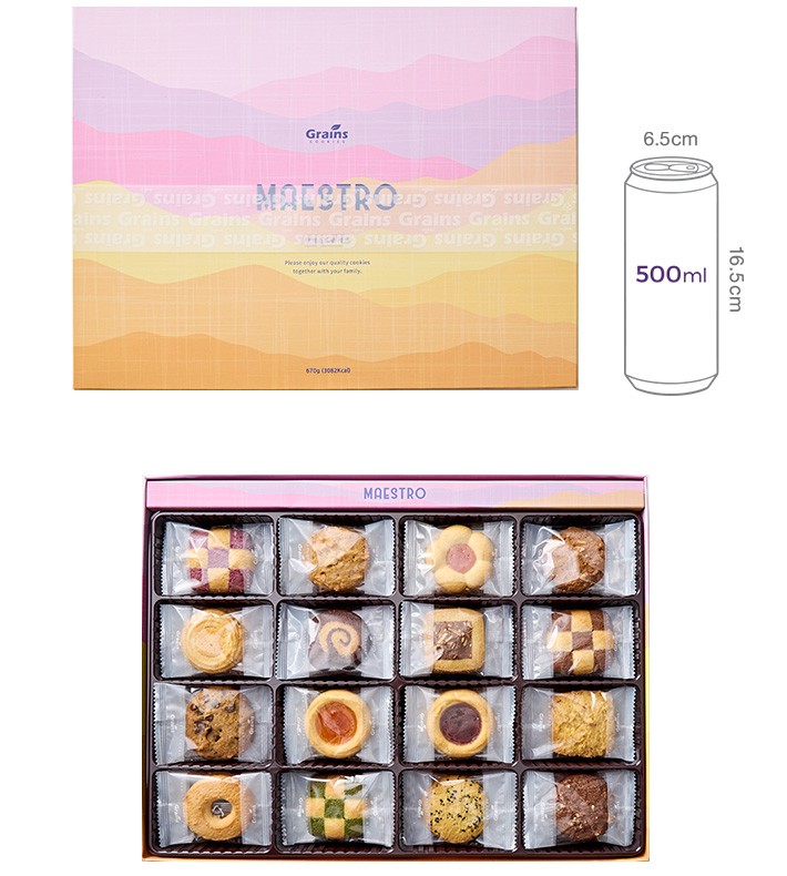 [그래인스 쿠키] 마에스트로 쿠키 (64개입)