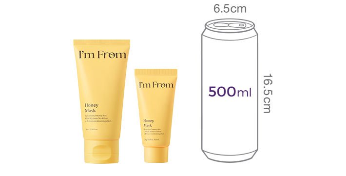 [아임프롬] 허니 마스크70ml+30ml 기획
