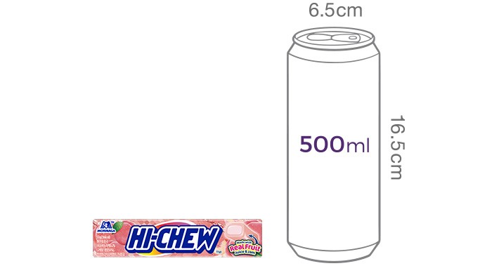 [모리나가] 하이츄 스틱 복숭아 57g