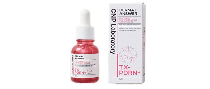 [CNP 차앤박] 더마앤서 PDRN 핑크토닝 딥인샷 앰플 15ML