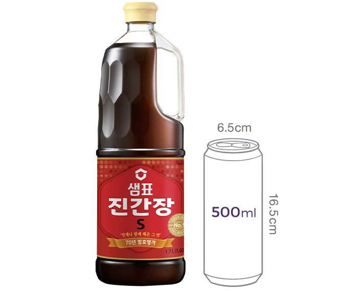 [샘표] 진간장 S 1.7L