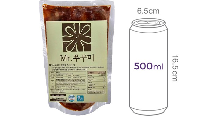 [Mr.주꾸미] 주꾸미 볶음 350g