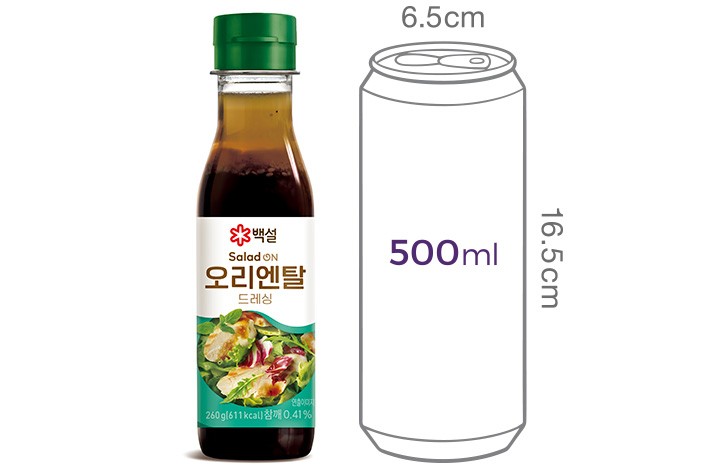 [백설] 오리엔탈드레싱 260g