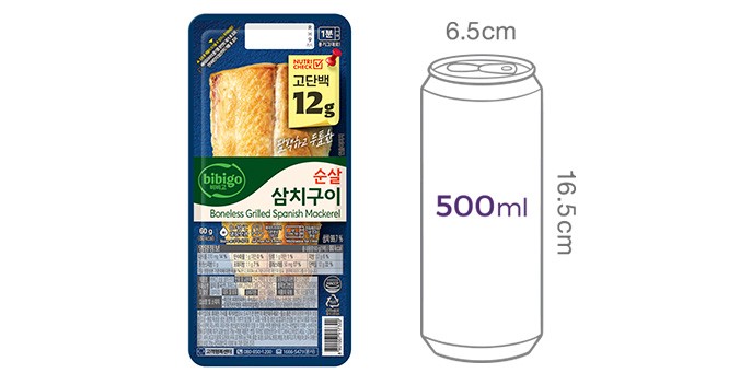 [비비고] 순살삼치구이 60G