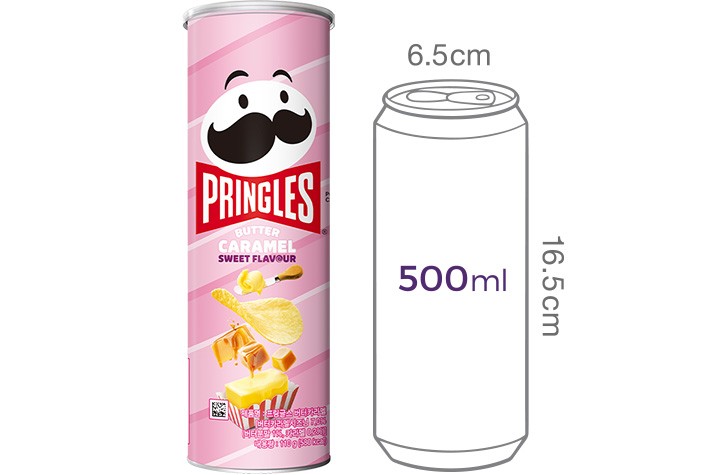 [켈로그] 프링글스 버터카라멜맛 110g