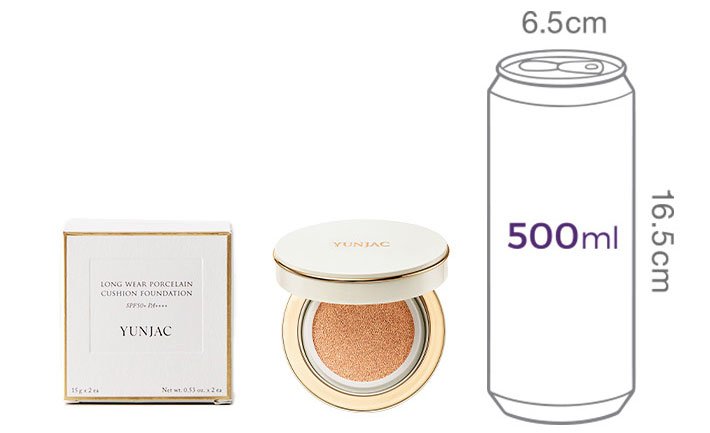 [연작] 롱 웨어 포슬린 쿠션 파운데이션 1호