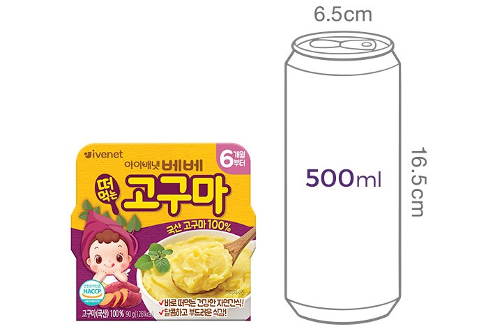 [아이배냇] 베베 떠먹는 고구마(90g)