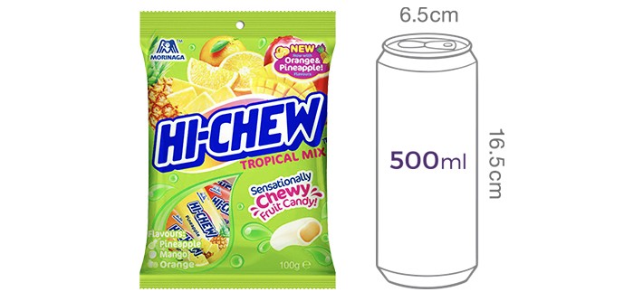 [모리나가] 하이츄 트로피컬믹스 90g