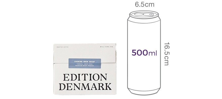 [에디션덴마크]이브닝 브루 디카페인 원두 200g