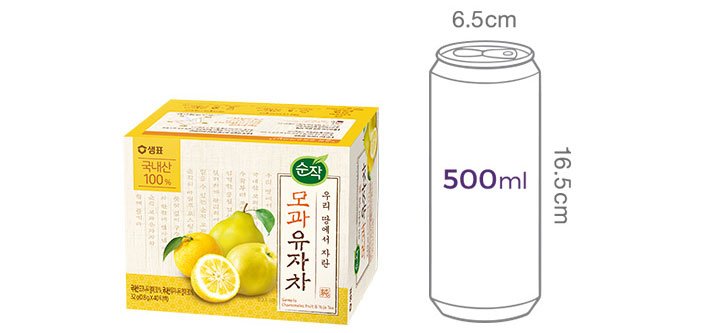 [샘표] 순작 모과유자차 티백 (0.8g X 40개)