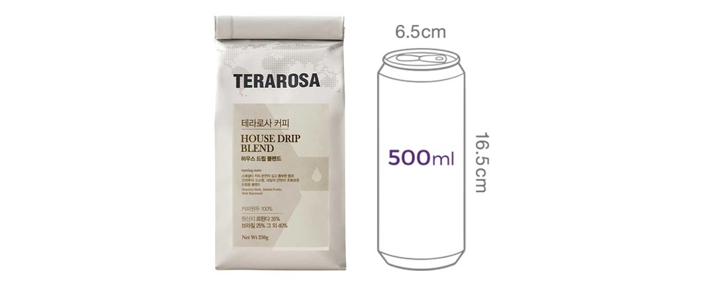 [테라로사] 하우스 드립 브렌드 원두 250g