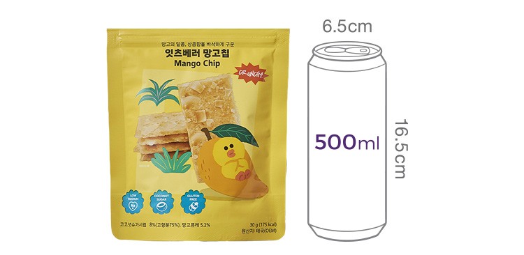 [잇츠베러] 코코넛칩 망고 30g