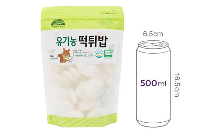 [오가닉스토리] 유기농 떡튀밥 35g