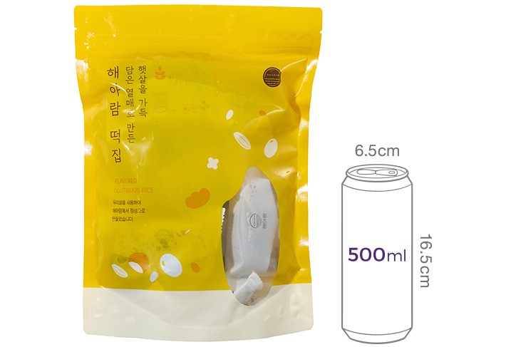 [해아람] 옥수수 설기 (85g X 5개입)