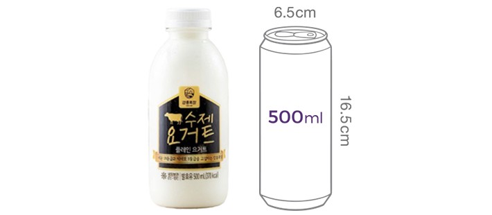 [강훈목장] 수제 요거트 플레인 500mL