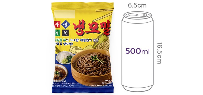 [우불식당] 냉모밀 1개입