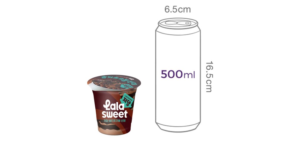 [컬리멤버스][라라스윗] 저당 솔티초코볼 선데 아이스크림 (220mL X 3개)